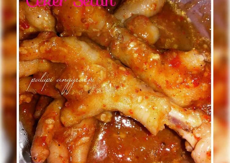 resep Ceker setan