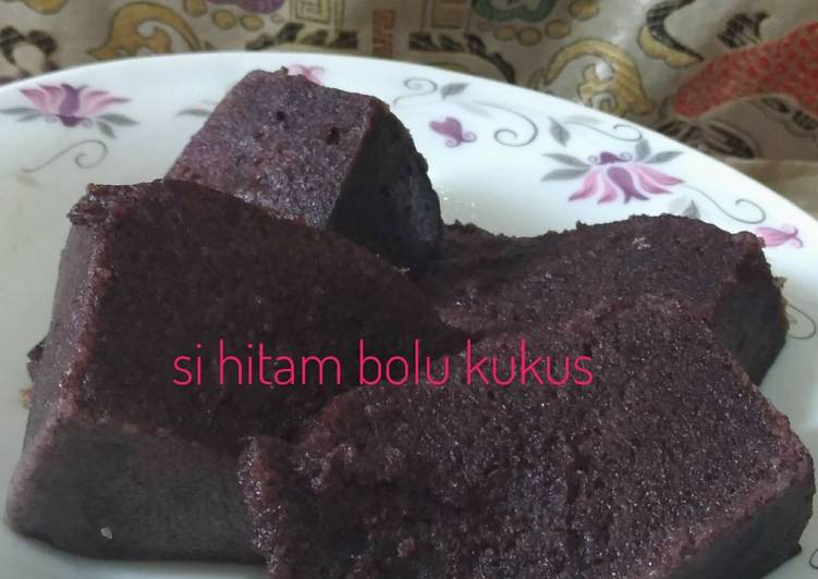 resep Si Hitam Bolu Kukus