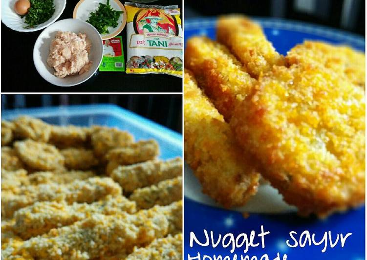 gambar untuk resep makanan Nugget ayam wortel+sawi