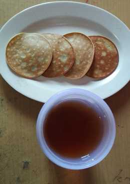 Pancake banana oat (Menu diet)