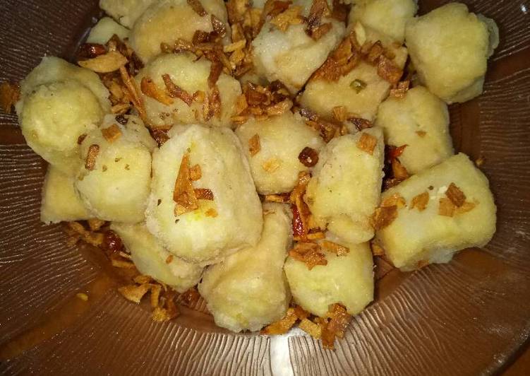Resep Tahu goreng tabur bawang cabe garam Karya Dian Fitri