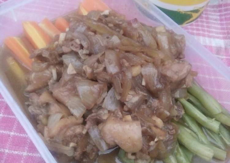 gambar untuk cara membuat Chicken Teriyaki Super Mudah