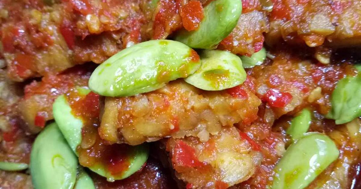 Resep Sambel Pete  dan Tempe  oleh Aniezafa13 Cookpad