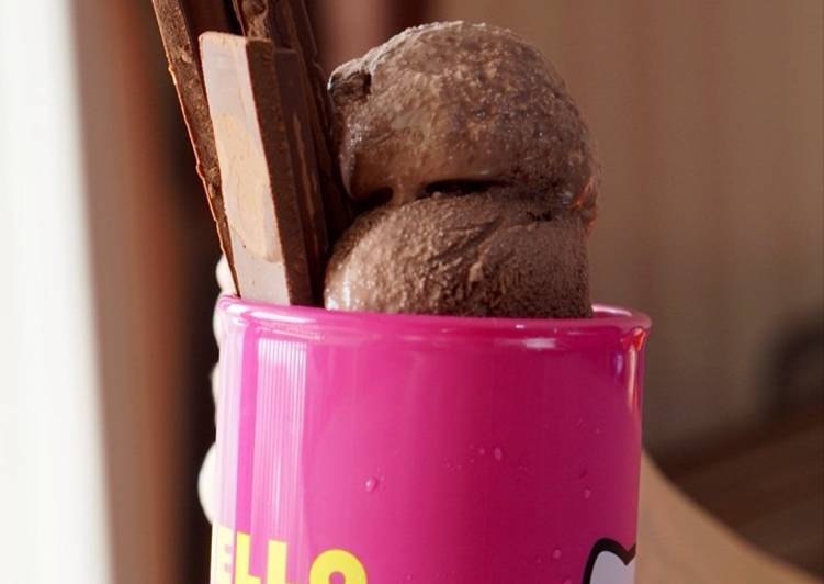 resep masakan Low Sugar Chocolate Ice Cream ????