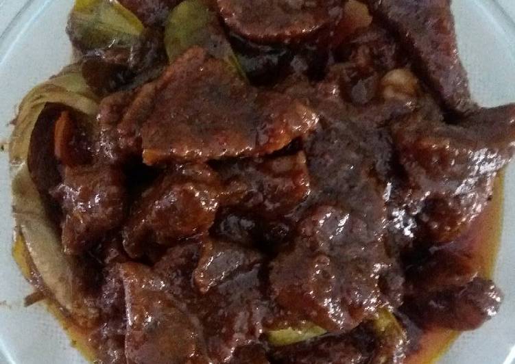 gambar untuk cara membuat Rendang Daging Sapi Empuk