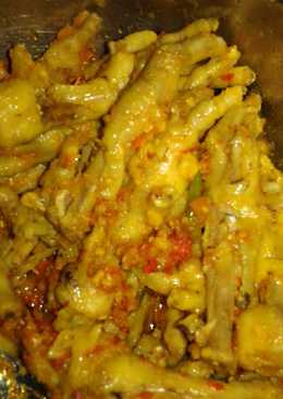 Ceker Bumbu Kunyit Spicy