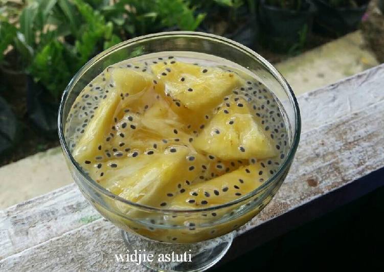 Resep Es Buah Nanas