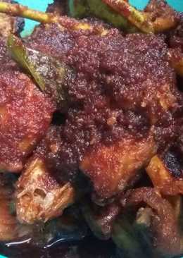 Ayam karamel pedas