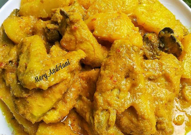 gambar untuk resep makanan Ayam Kari Kentang