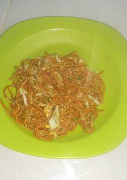 Mie Gomak Goreng (Mie Lidi)