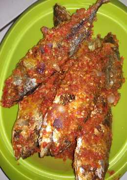 Ikan kembung balado