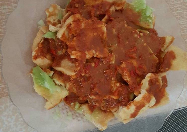 gambar untuk resep Rujak tahu tek