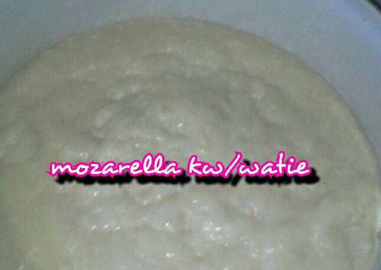 resep makanan Mozarella kw 3 bahan aja