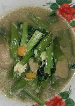 Capcay sawi hijau buncis