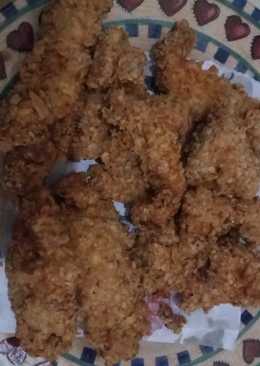 Ayam goreng panir Quaker Oat