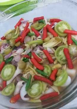 Cumi steam bumbu jahe