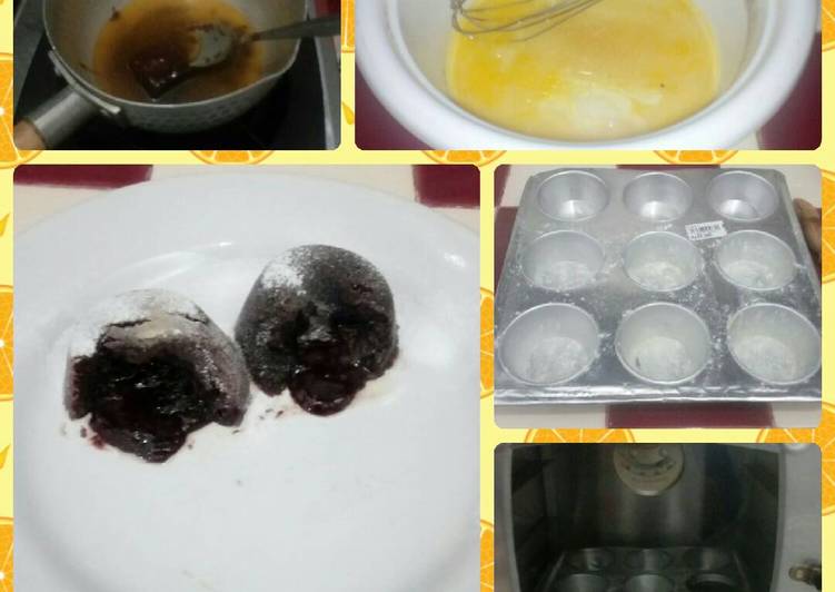 Resep Choco lava simple dan hemat Oleh Dwi Rahayuningtias