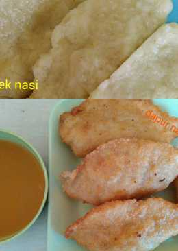 Pempek nasi irit