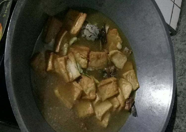 gambar untuk resep Sup Tahu Kepala Ikan Asin