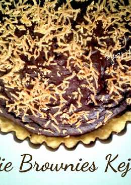 Pie Brownies Keju Tanpa Mixer