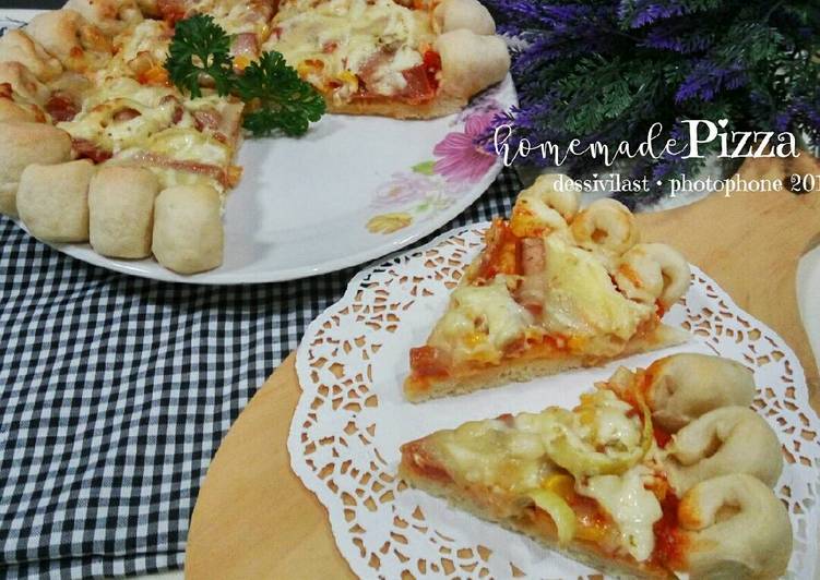 gambar untuk resep makanan Homemade Pizza