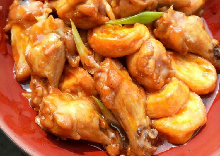 cara membuat Ayam goreng mentega saus tomat