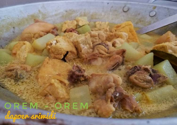 Resep Orem - orem By Dapoer sriwidi