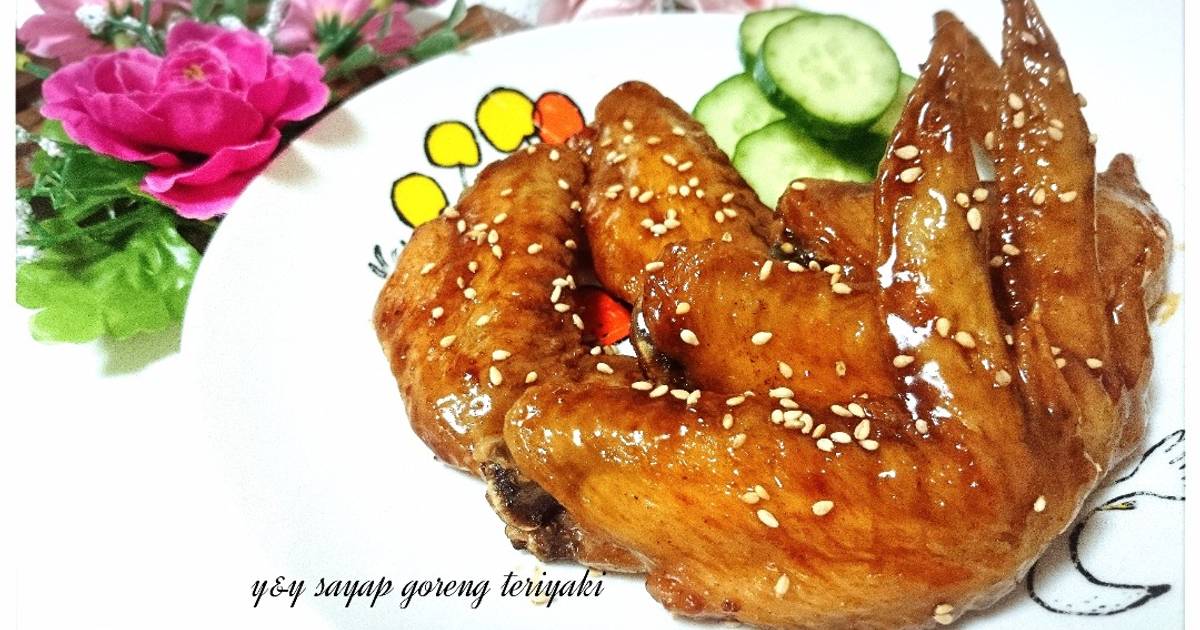 118 resep sayap ayam teriyaki enak dan sederhana - Cookpad