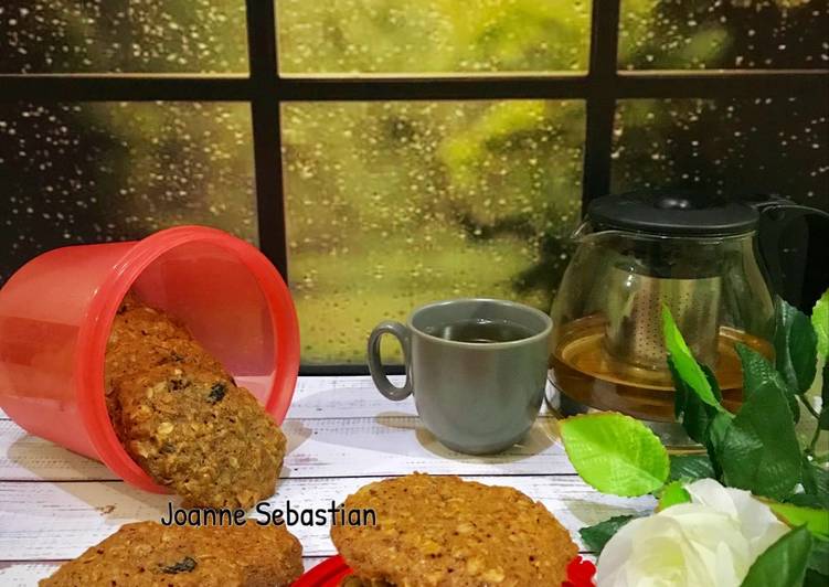 Resep Muesli Chewy Cookies - Joanne Sebastian