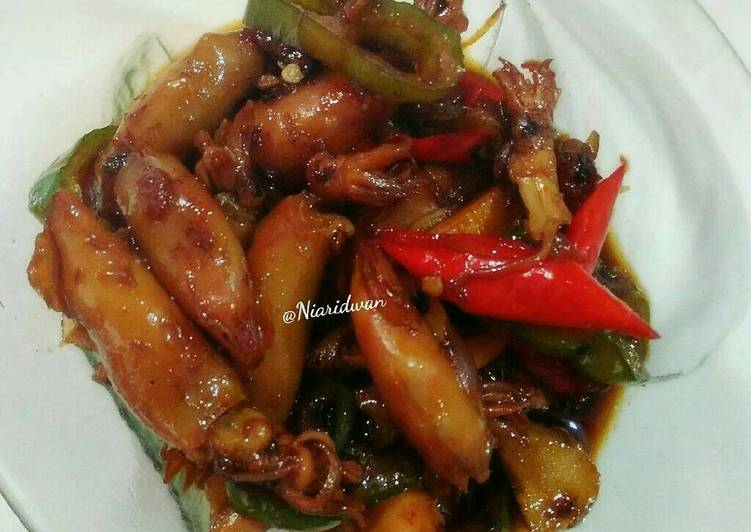 resep masakan Oseng asin cumi (lagi) ??