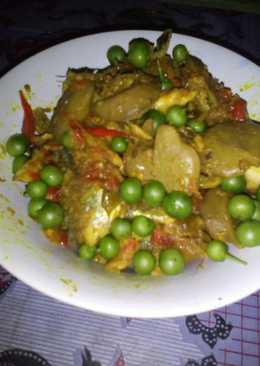 Semur jengkol ikan tongkol nyami