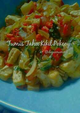 Tumis Tahu Kikil Pokcoy