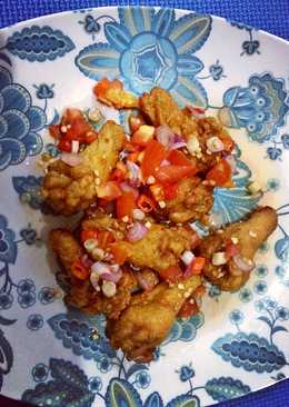 Chicken Wings with Dabu-Dabu