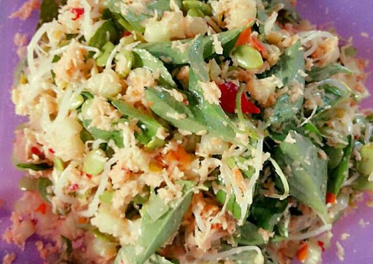 resep Trancam / Urap sayur