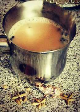 Masala Chai (Spiced Milk Tea) #PR_RecookMinTradisional