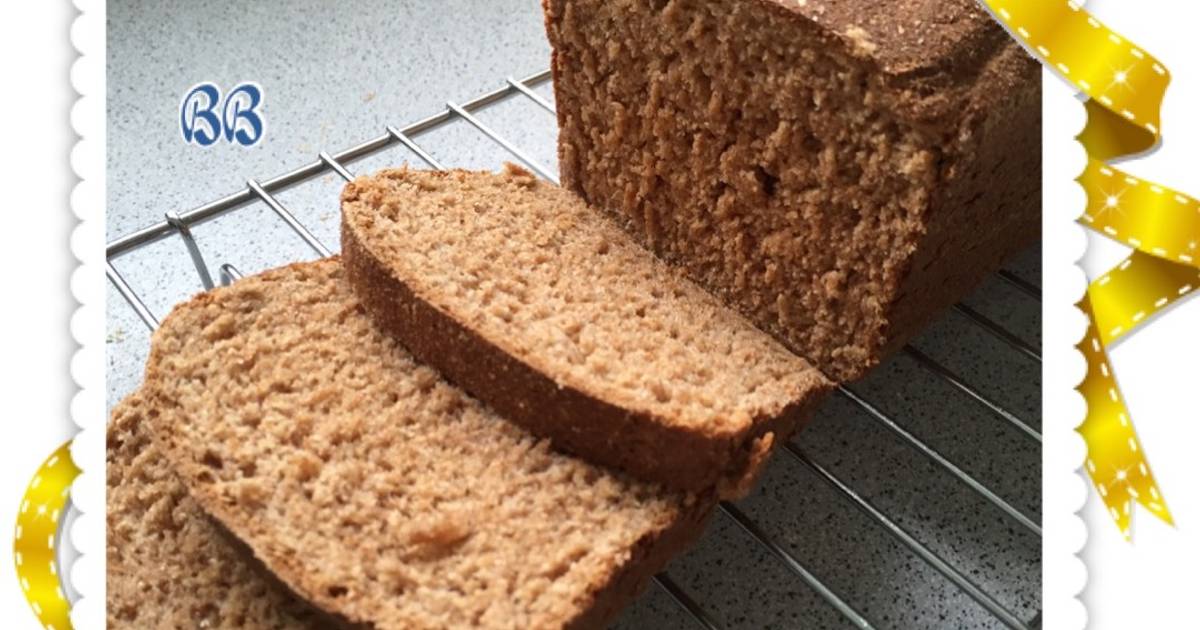 Resep Roti tawar gandum/whole wheat bread oleh BB - Cookpad