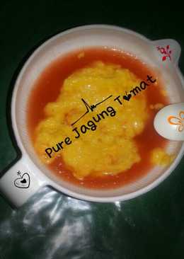 Pure Jagung Tomat Usia 6 Bulan