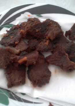 Empal daging kerbau goreng