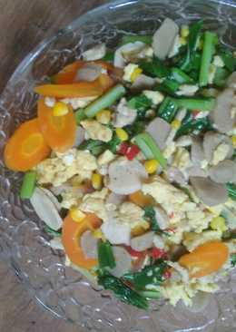 Orak arik sayur saus tiram indehooyy...