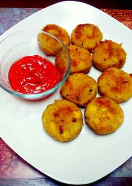 Perkedel Kentang Tuna Jagung