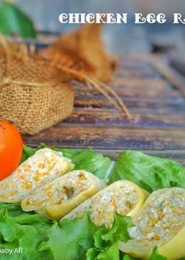 Chicken egg roll - MPASI