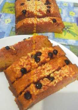 Cake Pisang Kepok Simple no mikser