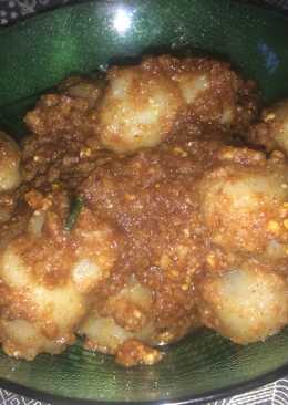 Cilok bumbu kacang