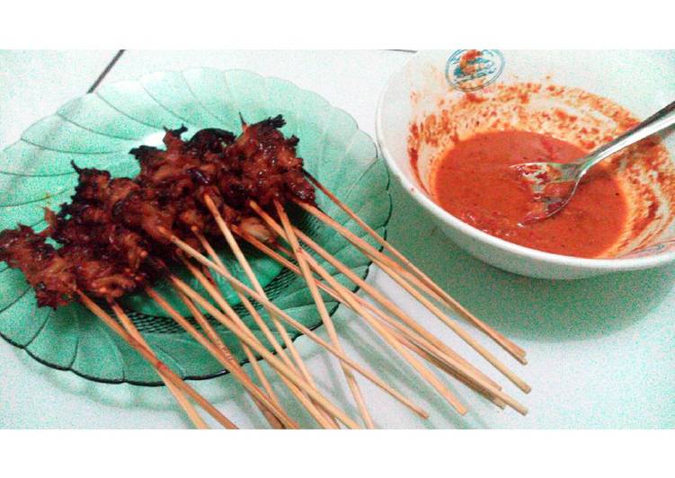 bahan dan cara membuat Sate Jamur Tiram