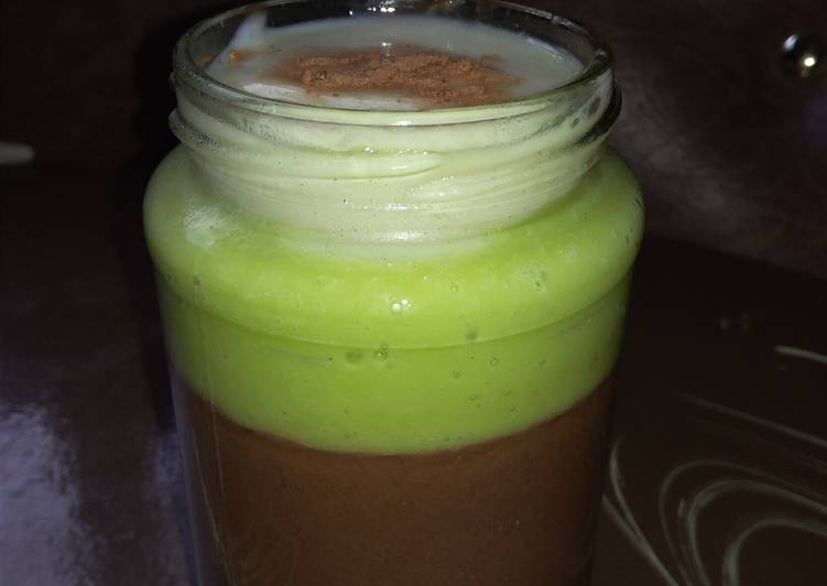 cara membuat PUCOKAT (PUding COklat AlpukaT) simpel