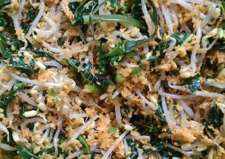 resep lengkap untuk Urap sayuran