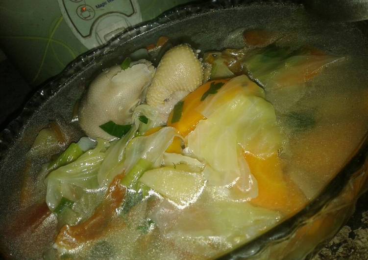 Resep Sop Ayam Oleh Yollanda Wahyu