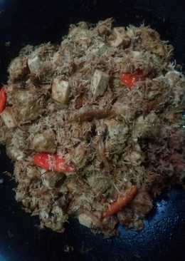 Botok tahu tempe simpel tanpa daun