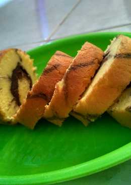 Bolgul ekonomis (roll cake) metode All in one #beranibaking