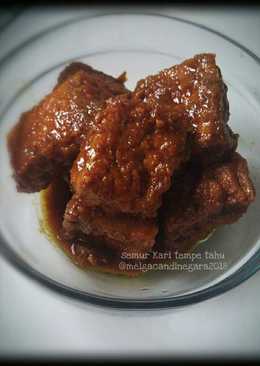 Semur Kari Tempe Tahu
